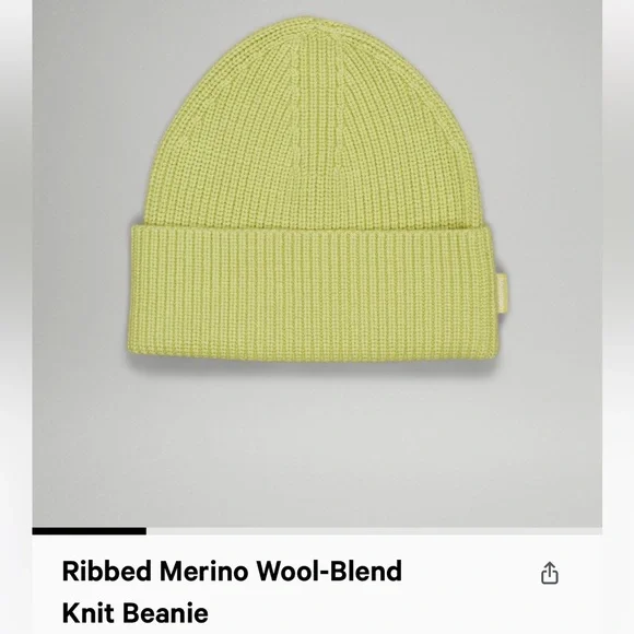 lululemon athletica | Accessories | Lululemon Ribbed Merino 